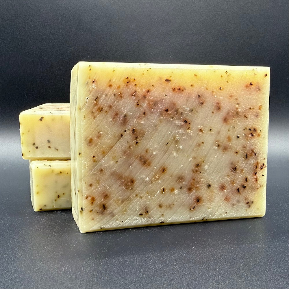 Peppermint essential oil soap bars